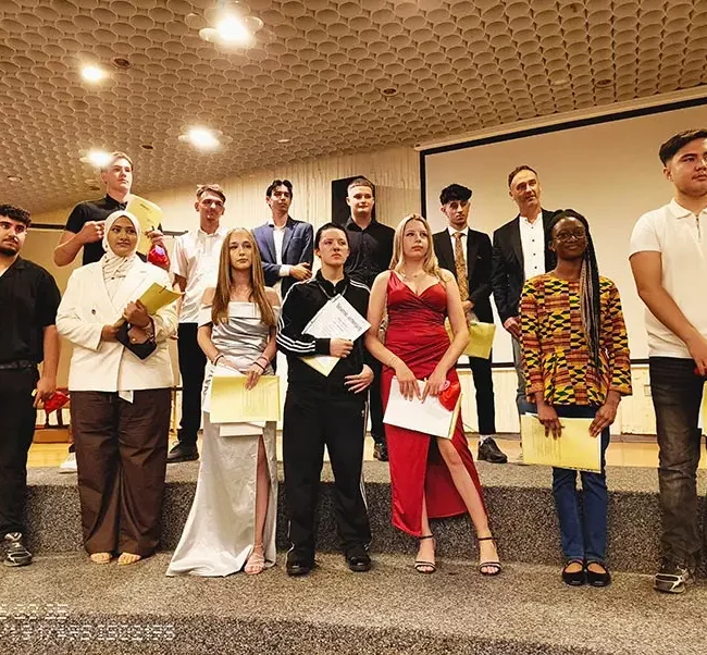 Abschlussfeier Lindenau Jahrgang 9